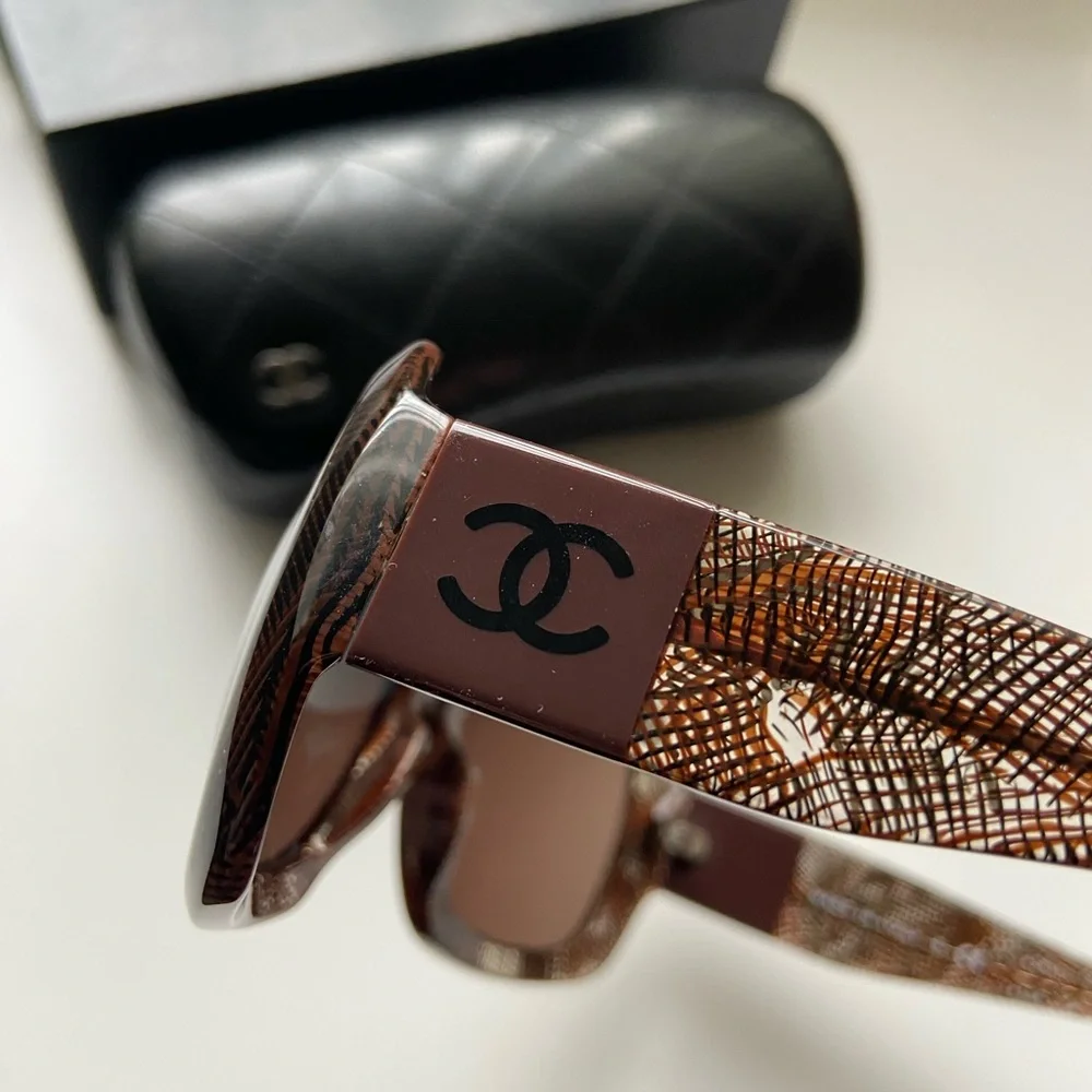 Chanel sunglasses 5146 brown CC logo, vintage